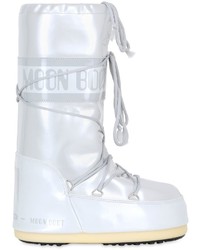 Белый зимние ботинки