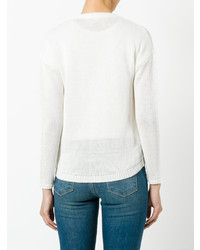 Женский белый кардиган от Eleventy