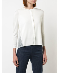 Женский белый кардиган от Akris