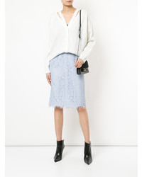 Женский белый кардиган от Aula