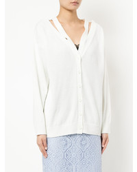 Женский белый кардиган от Aula