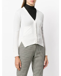 Женский белый кардиган от Thom Browne