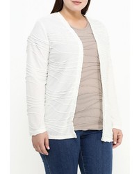 Женский белый кардиган от Emoi Size Plus