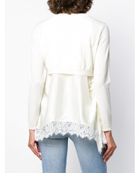 Женский белый кардиган от Semicouture