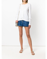 Женский белый кардиган от Liu Jo