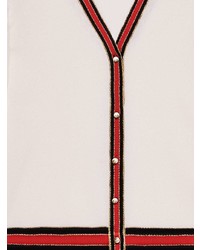 Женский белый кардиган от Gucci