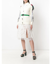 Женский белый кардиган от N°21