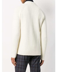 Мужской белый кардиган от Nuur