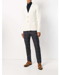 Мужской белый кардиган от Nuur