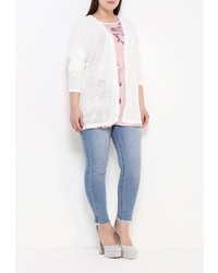 Женский белый кардиган от Ulla Popken