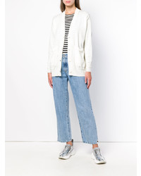 Женский белый кардиган от MM6 MAISON MARGIELA