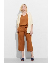 Женский белый кардиган от Violeta BY MANGO