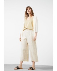 Женский белый кардиган от Violeta BY MANGO