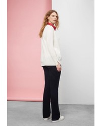 Женский белый кардиган от Violeta BY MANGO