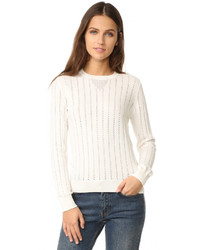 Женский белый кашемировый свитер от A.P.C.