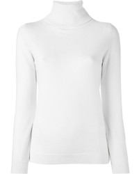 Женский белый кашемировый свитер от Allude