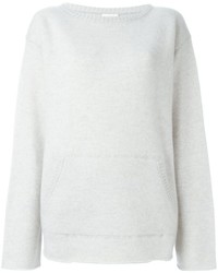 Женский белый кашемировый свитер от Chloé