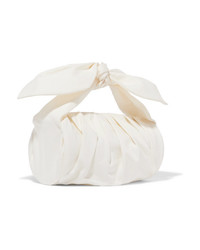 Белый клатч из плотной ткани от Rejina Pyo