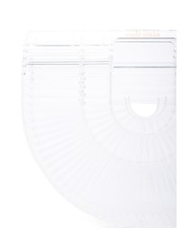 Белый клатч от Cult Gaia