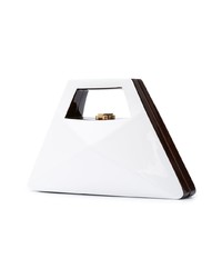 Белый клатч от Rocio