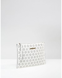 Белый клатч от Little Mistress