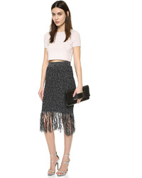 Белый клатч от DKNY