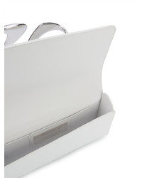 Белый клатч от Perrin Paris