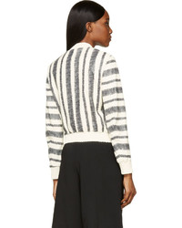 Женский белый кожаный бомбер от 3.1 Phillip Lim