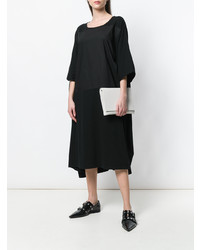 Белый кожаный клатч от Aesther Ekme