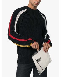 Мужской белый кожаный мужской клатч от Calvin Klein 205W39nyc