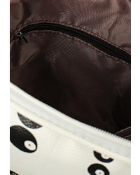 Женский белый кожаный рюкзак от Anna Wolf