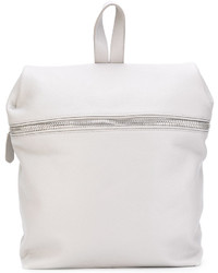 Женский белый кожаный рюкзак от Eleventy