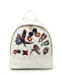 Женский белый кожаный рюкзак от Fashion bags by Chantal