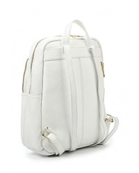 Женский белый кожаный рюкзак от Labbra
