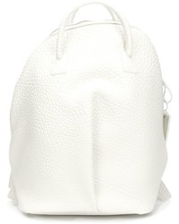 Женский белый кожаный рюкзак от Marsèll