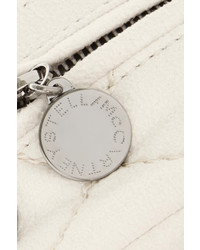 Женский белый кожаный рюкзак от Stella McCartney