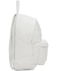 Женский белый кожаный рюкзак от Joshua Sanders