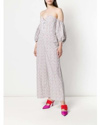 Белый комбинезон с принтом от Vivetta