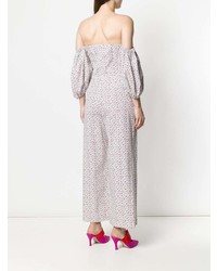 Белый комбинезон с принтом от Vivetta