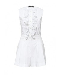 Белый комбинезон с шортами от Boutique Moschino