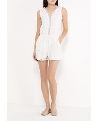 Белый комбинезон с шортами от By Swan