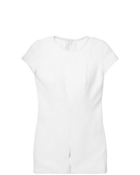 Белый комбинезон с шортами от Courrèges Vintage