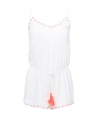 Белый комбинезон с шортами от Free Minds