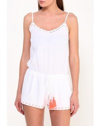 Белый комбинезон с шортами от Free Minds