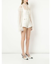 Белый комбинезон с шортами от Alice McCall