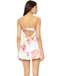 Белый комбинезон с шортами от BB Dakota