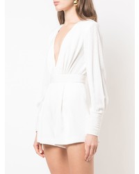 Белый комбинезон с шортами от Alexis