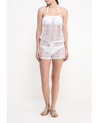 Белый комбинезон с шортами от Phax