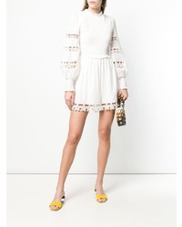 Белый комбинезон с шортами от Zimmermann