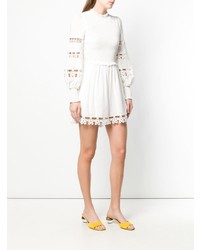 Белый комбинезон с шортами от Zimmermann